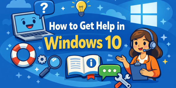 illustration of thumbnail image for get help in windows 10